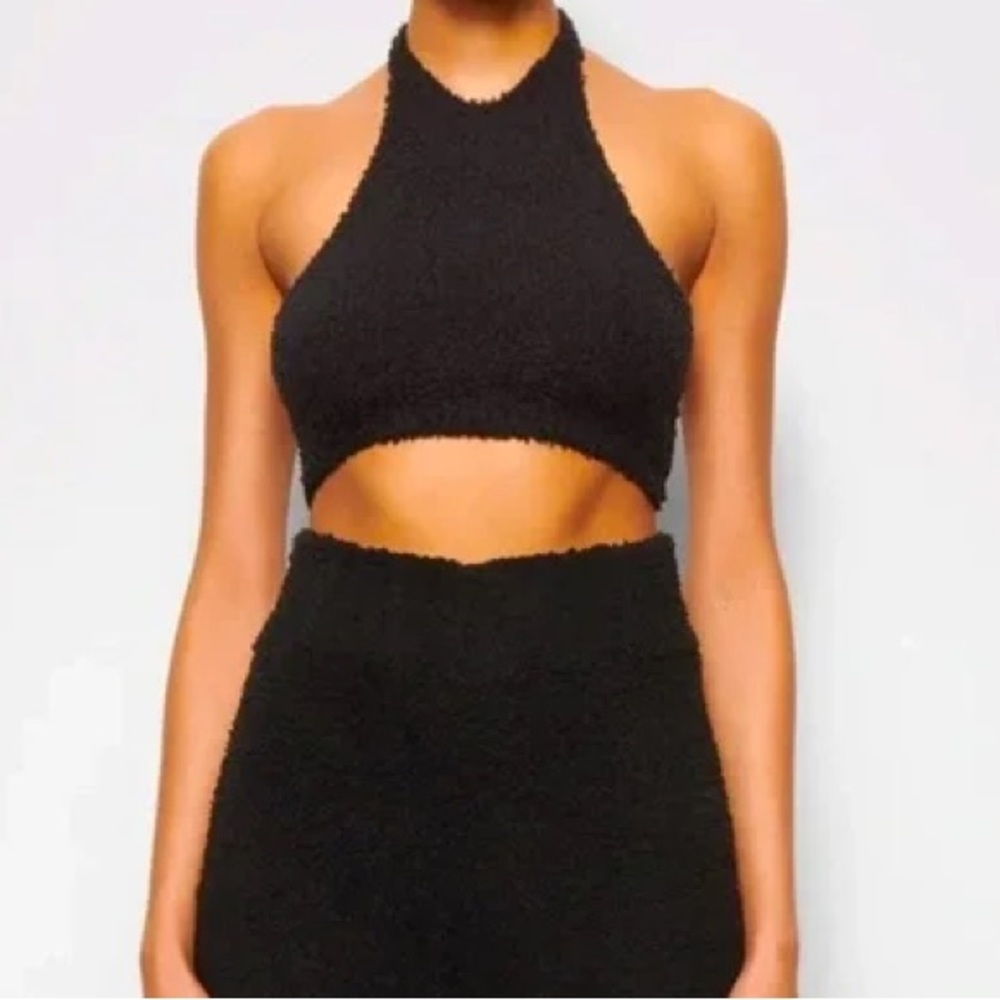 SKIMS Cozy Halter top and Short set